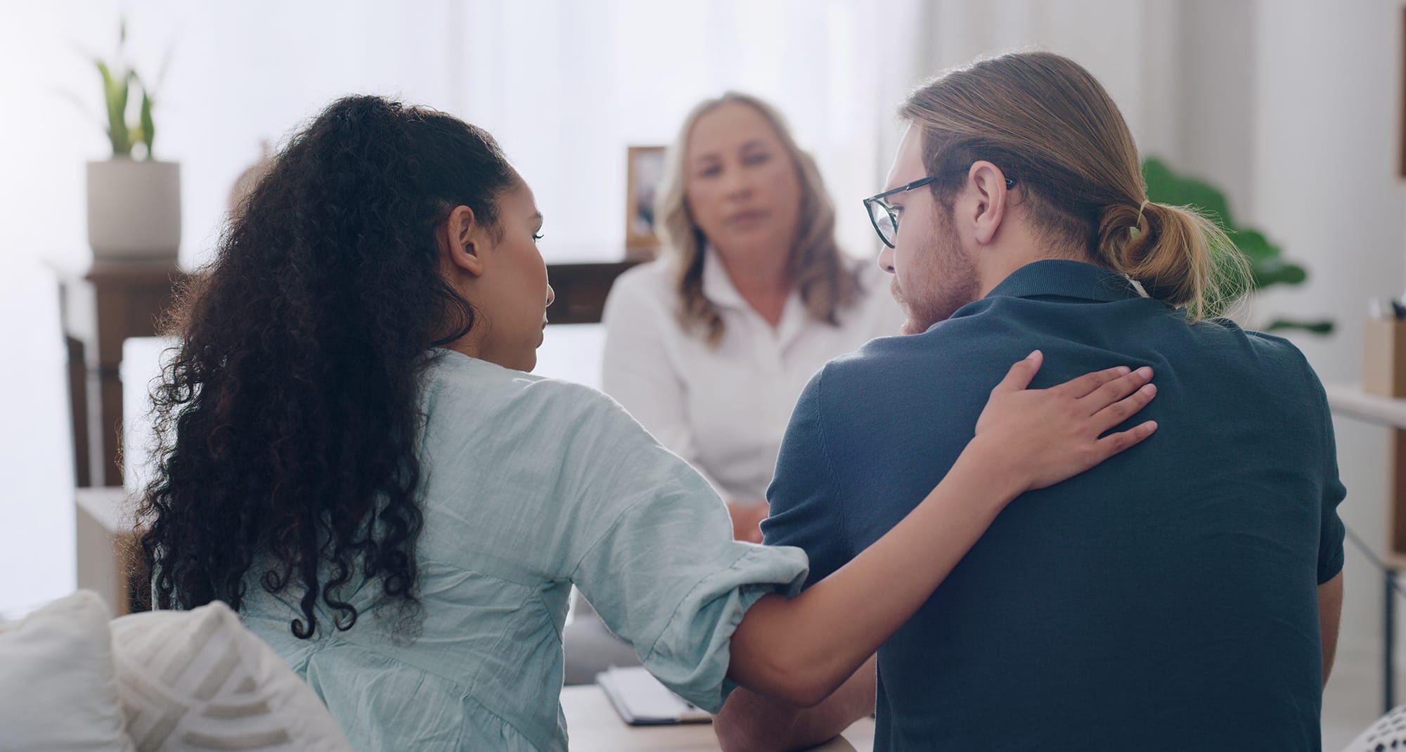 Photo of a couple in therapy